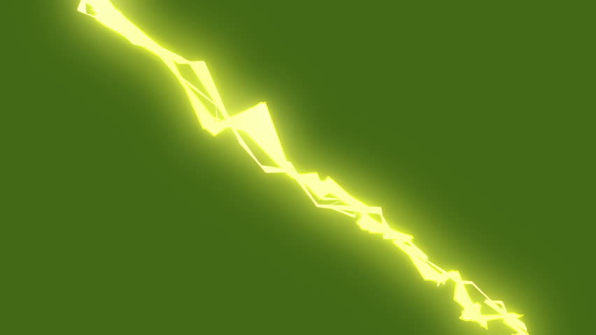 lightning flash effect green screen