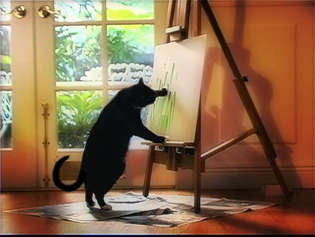Painting Cat