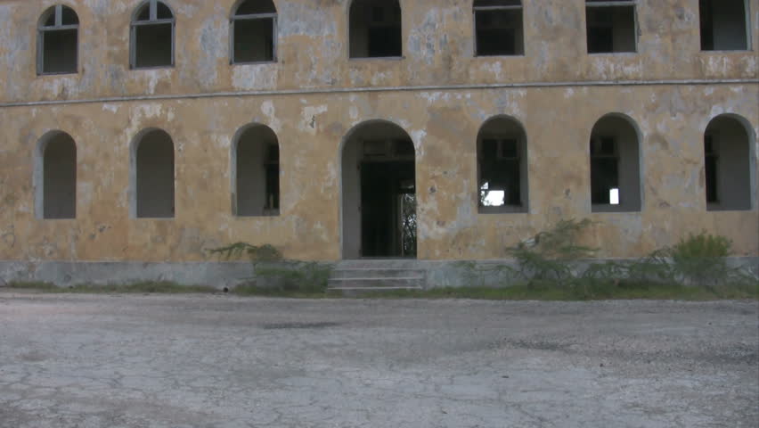 Old quarantine building on Curacao 