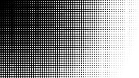  Black and White Halftone Spot Pattern   -   Abstract  Video Footage