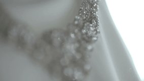 Diamond Brooch at Luxury Wedding Dress - Powered by Shutterstock - Get 15% off with code: PIKWIZARD15