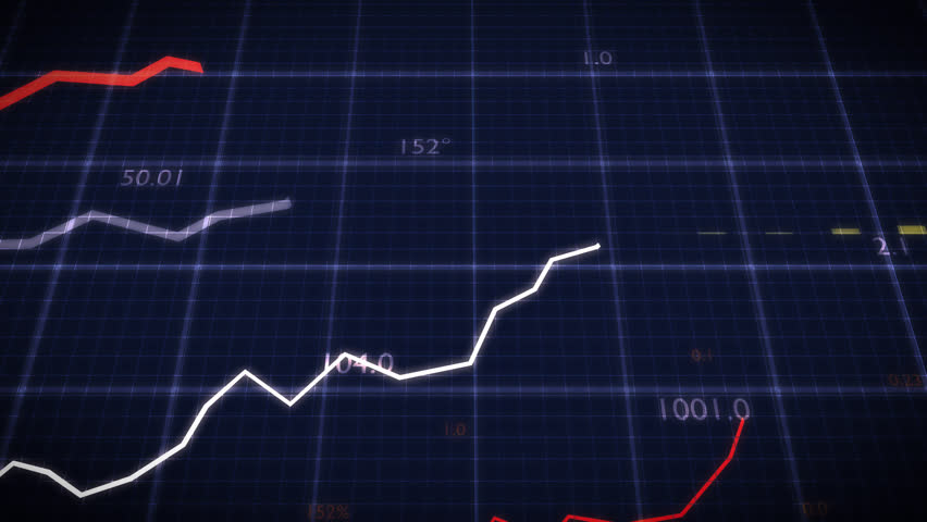 Statistics concept. Growing financial charts and diagrams showing increasing profits.