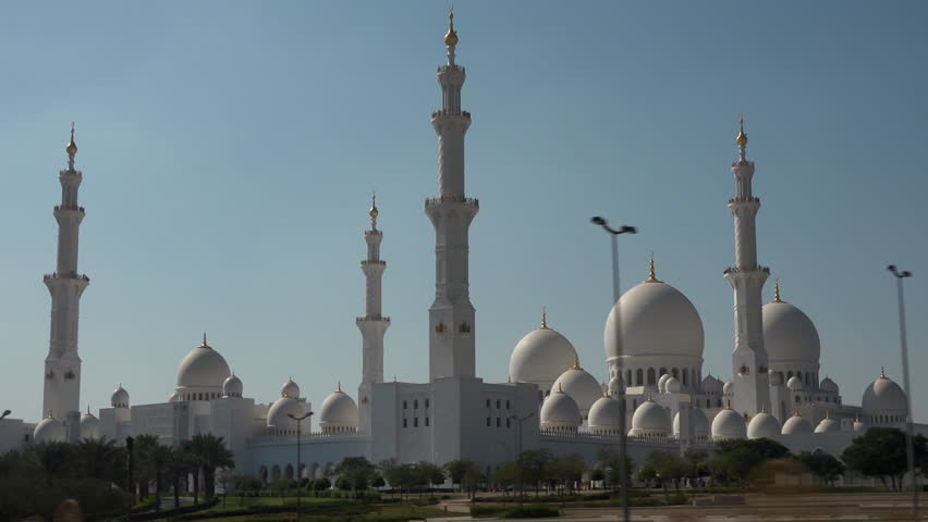 Abu Dabhi's great mosque | Shutterstock HD Video #23547982