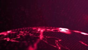 Abstract red planet earth, technology, internet universe planet - Powered by Shutterstock - Get 15% off with code: PIKWIZARD15