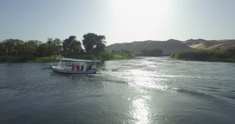 Aswan Nile river by boat 3.