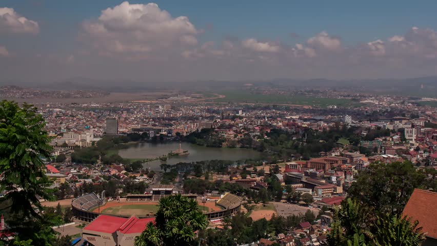  Madagascar, Antananarivo, landscape, Africa, town,