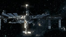 Spacecraft Docking To International Space Station. 3D Animation. - Powered by Shutterstock - Get 15% off with code: PIKWIZARD15
