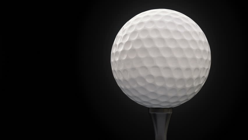 Animation of a Golf Ball Stock Footage Video (100% Royalty-free ...