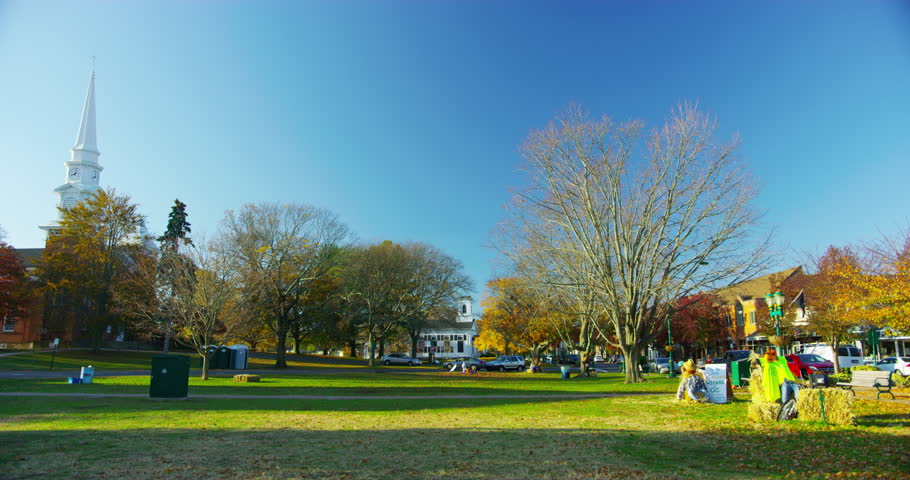The Branford Green in Branford, Connecticut.