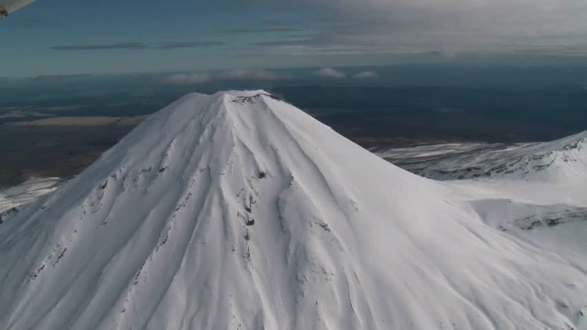 a scenic flight over the Togariro the oldest national park in New Zealand which