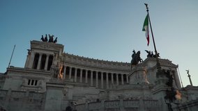 Altar of the Fatherland, Altare della Patria, also known as the National Monument to Victor Emmanuel II, Rome Italy