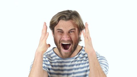 Young Angry Teenager Screaming Loud Stock Photo 243227203 | Shutterstock