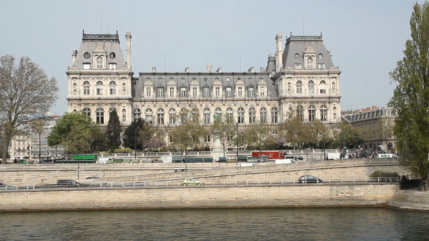 Hotel de Ville in Paris on April 8th, 2012. The Hotel de Ville, or City Hall, is the building in Paris that houses the city’s administration.