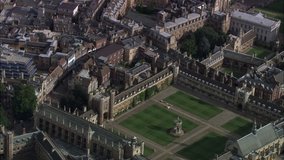 Cambridge University Trinity College Great Court