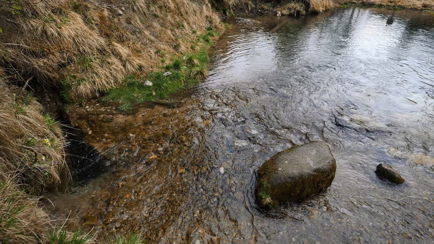 Natural source of water of the river beginning