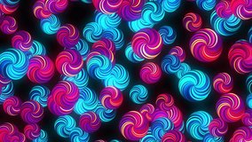 Seamless candy background for music video, LED screens, show, retro style event, broadcast, slideshow and other media projects.
