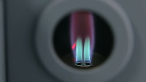 The burner in a lab
