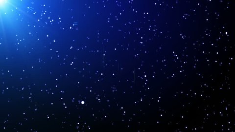Blue Moved Particle Seamless Background Stock Footage Video (100% ...