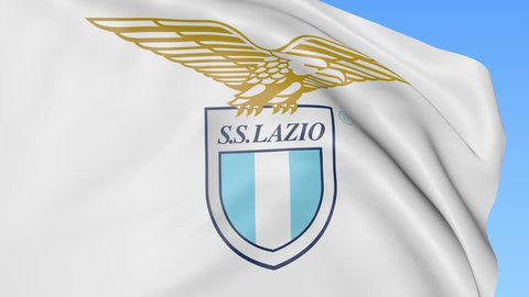 Lazio Flag Is Waving On Stock Footage Video 100 Royalty Free Shutterstock