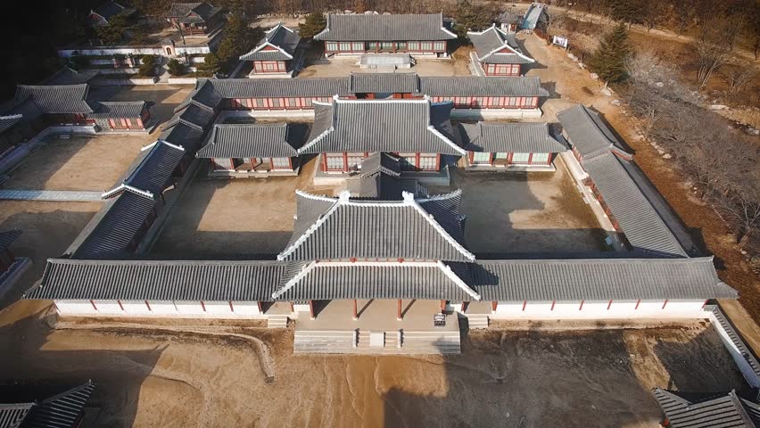 Mungyeong Saejae Pass Palace, South Korea, Aerial 02