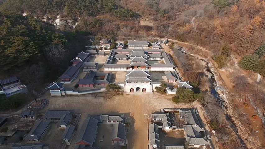 Mungyeong Saejae Pass Palace, South Korea, Aerial 06