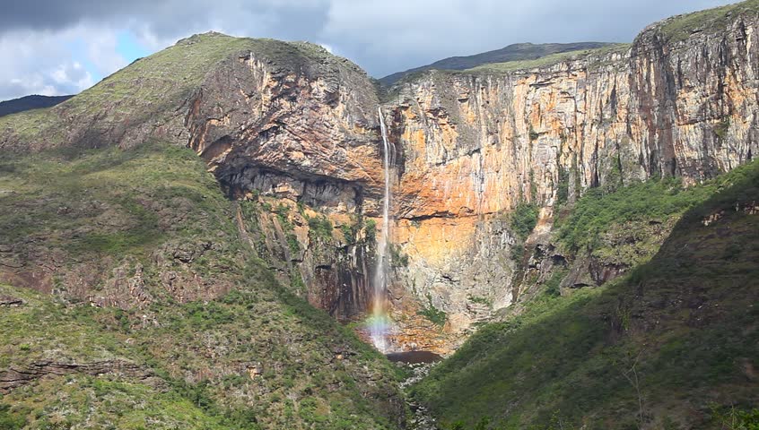 Tabureiro's Waterfall - the third largest in Brazil (273 meters)