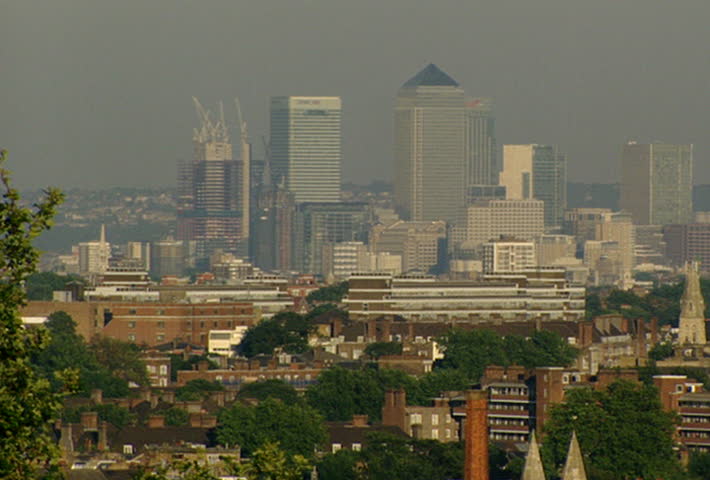 London skyline panorama 
