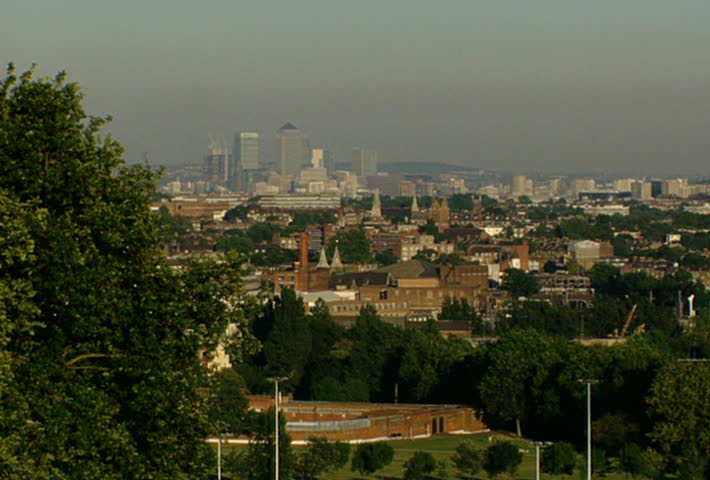 London skyline panorama