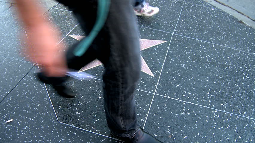 HOLLYWOOD - MARCH 2: Thomas A. Edison's star at the Walk of Fame on March 2,