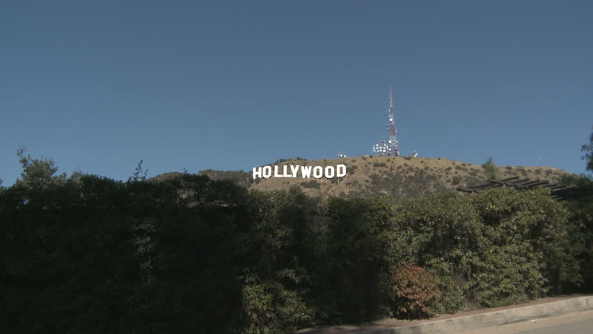 HOLLYWOOD, CALIFORNIA - March 2: The famous Hollywood Sign atop the Los Angeles