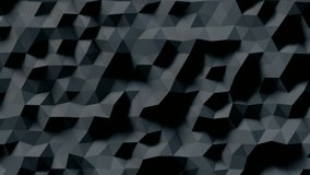 Black seamless animated background loop