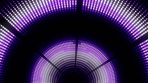 Background motion with fractal design purple kaleidoscope sequence patterns Disco spectrum lights concert spot bulb Abstract multicolored motion graphics background Seamless rotating loop mandala art