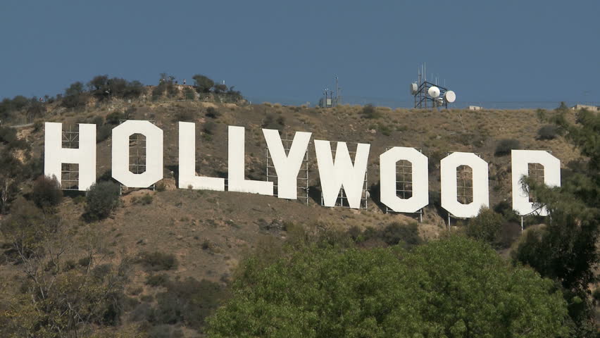 HOLLYWOOD, CALIFORNIA - March 2: The famous Hollywood Sign atop the Los Angeles