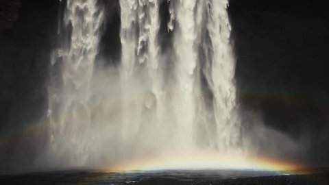 Skogafoss waterfall in southern Iceland