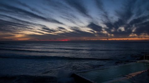 Sydney Bondi Beach (Bondi Iceberg) Epic Sunrise