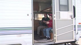 A boy (10 Yr) and woman (37 yr) playing videogames while camping in a RV trailer, zoom in.	 Format: NTSC HDV Compression: MotionJPEG-A Camera: Sony HVR-Z1U Size: 1080i (1920 x 1080) Sound: No