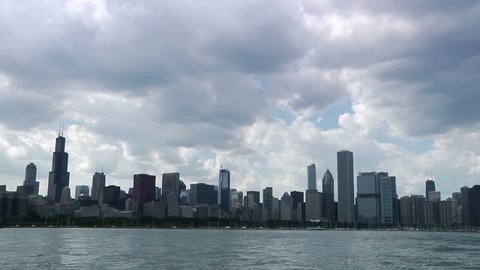 Chicago Downtown Buildings TIme lapse 