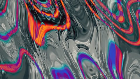 psychedelic ice abstract background