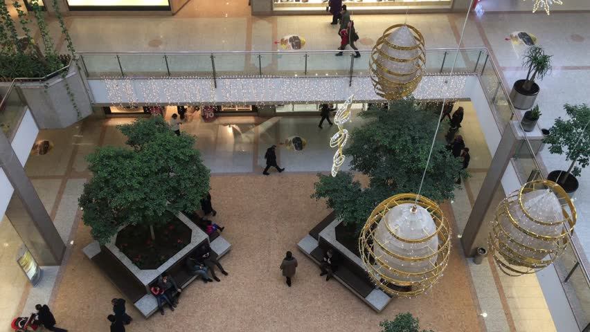Shopping center.
