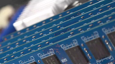 4k Inside Computer Motherboard Cyber Security Stock Footage Video (100% ...