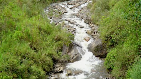 River near Banos, Ecuador