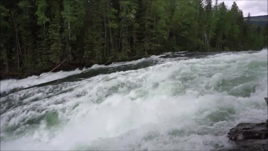 Rapids of Bailey´s Chute,Wells Gray Provincial Park, Canada