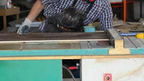 carpenter. carpenter job. cut parts for furniture. flake board cutting. chipboard edge. flake board production. chipboard factory.