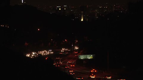 Downtown Los Angeles TIme Lapse Traffic series