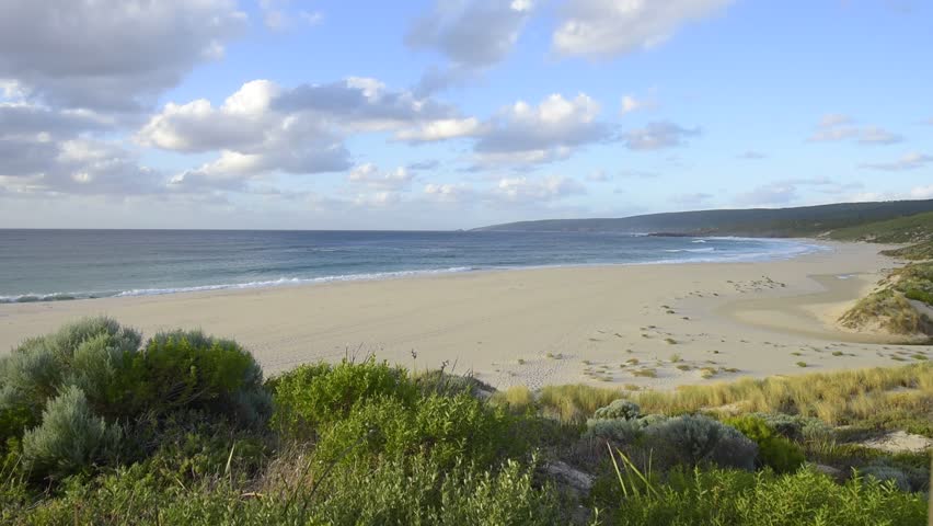 Surfers beach at the southwesternmost point of Australia, Cape Naturaliste, Cape Leeuwin, Western Australia, Australia Western Australia, Down Under