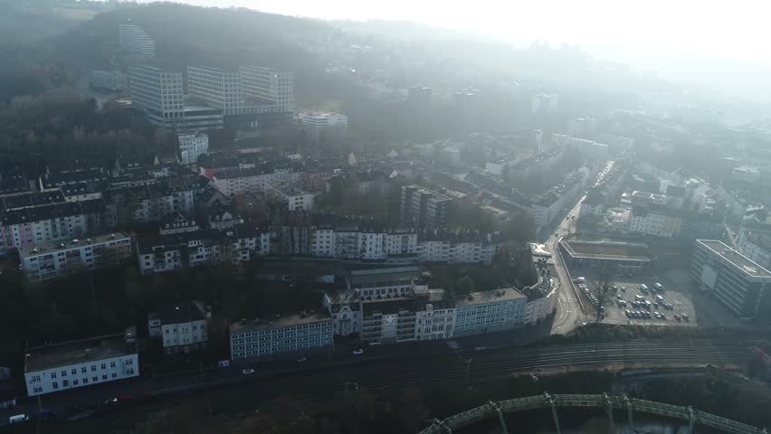City of Wuppertal Aerial View  | Shutterstock HD Video #23973487
