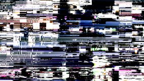 Colored Noise Grunge Glitch Run Video Damage Background