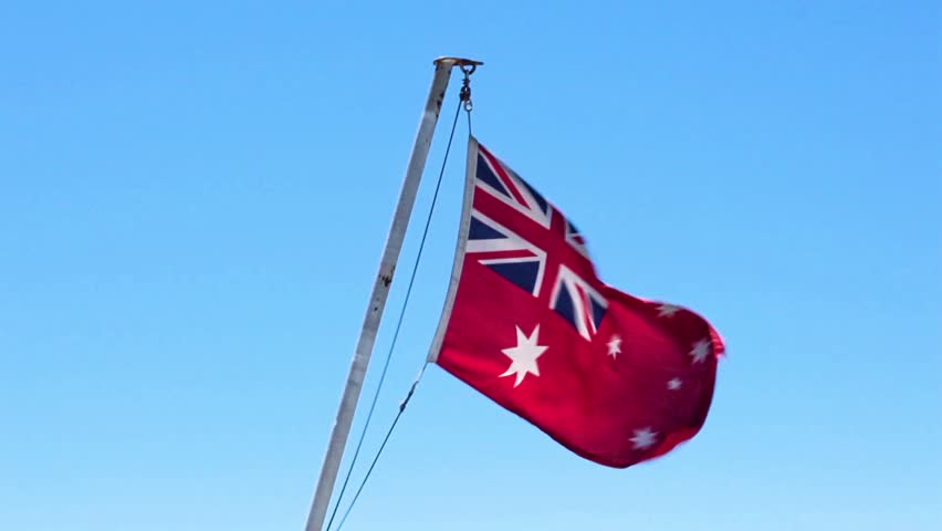 stil Når som helst Tom Audreath Australian Red Ensign - Flag Stock Footage Video (100% Royalty-free)  23977627 | Shutterstock