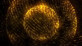 Gold Dust 30 VJ Loops Pack is a collection of  full HD Seamless VJ Clips featuring gold dust flowing in motion.