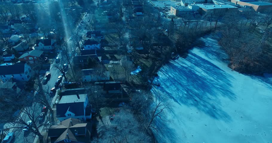 Hobart, IN Aerial Footage